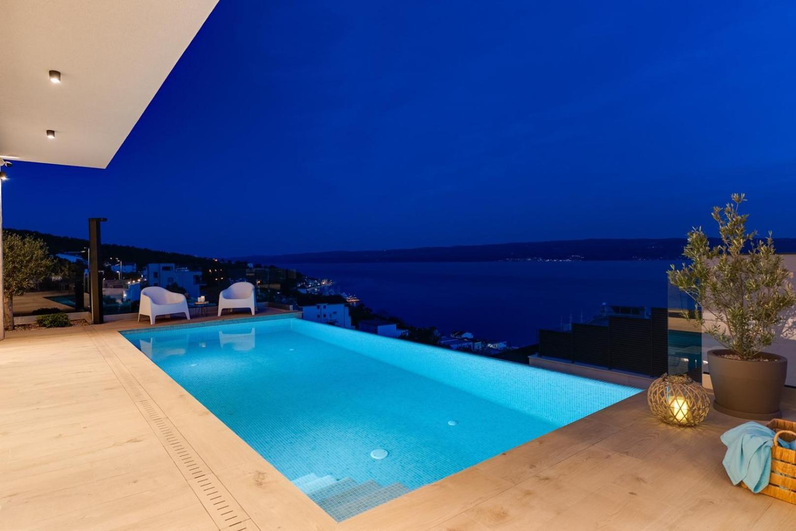 New! Ocean View Villa Jesenice  Exteriör bild
