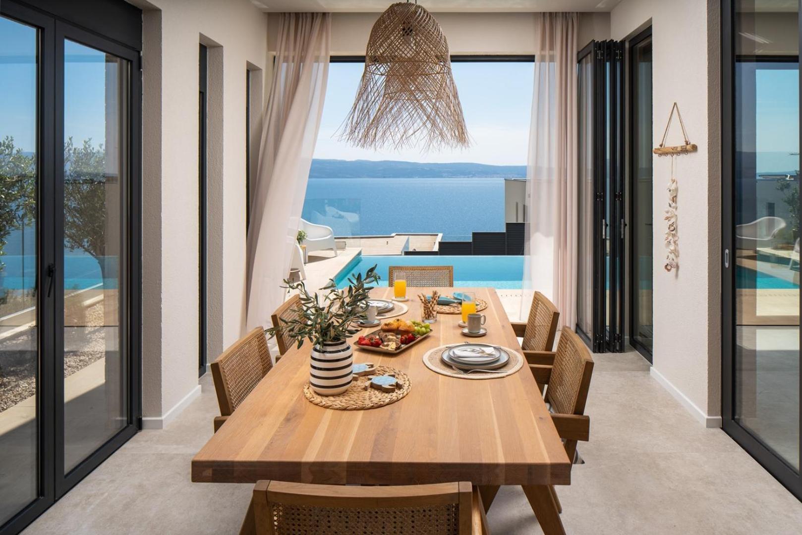 New! Ocean View Villa Jesenice  Exteriör bild