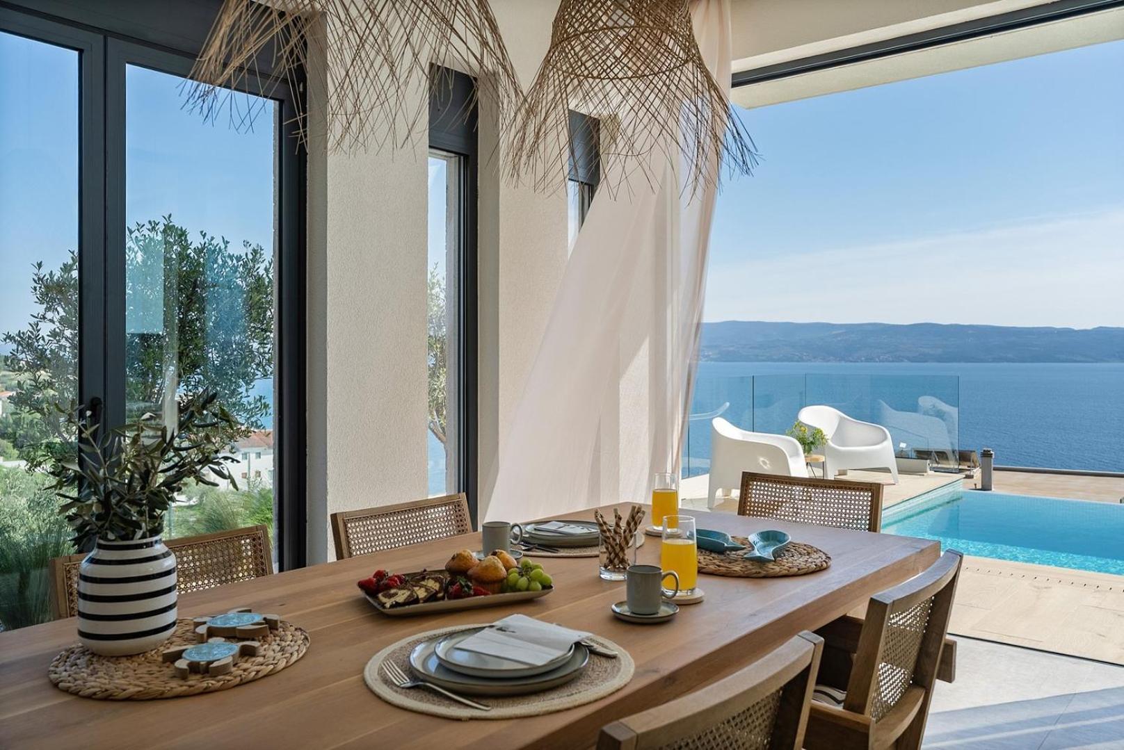 New! Ocean View Villa Jesenice  Exteriör bild